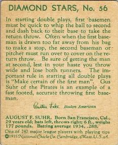 Gus Suhr  baseball card collectible - Main Image 2