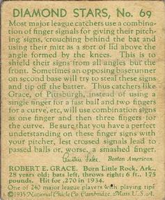 Earl Grace  baseball card collectible - Main Image 2