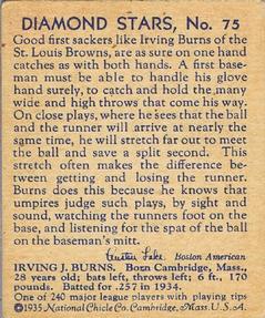 VAR: 1934 statistics on back, blue text  baseball card collectible - Main Image 2