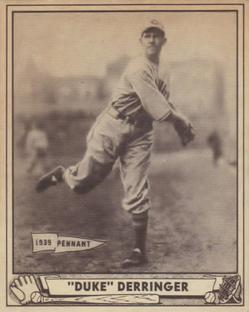 VAR: 1933 statistics on back, Bio indicates "one of the shrewdest pitchers on the Athletics' staff"