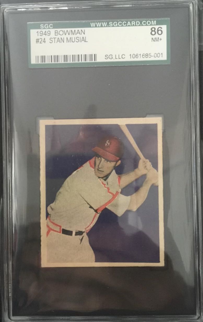 Stan Musial  baseball card collectible - Main Image 3