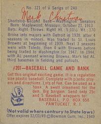 Mark Christman  baseball card collectible - Main Image 2