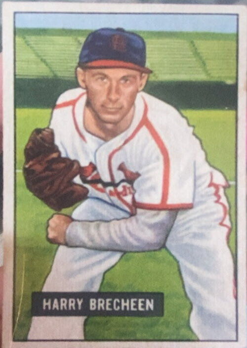 Harry Brecheen  baseball card collectible - Main Image 3