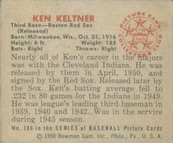 Ken Keltner  baseball card collectible - Main Image 2