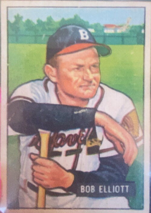 Bob Elliott  baseball card collectible - Main Image 3