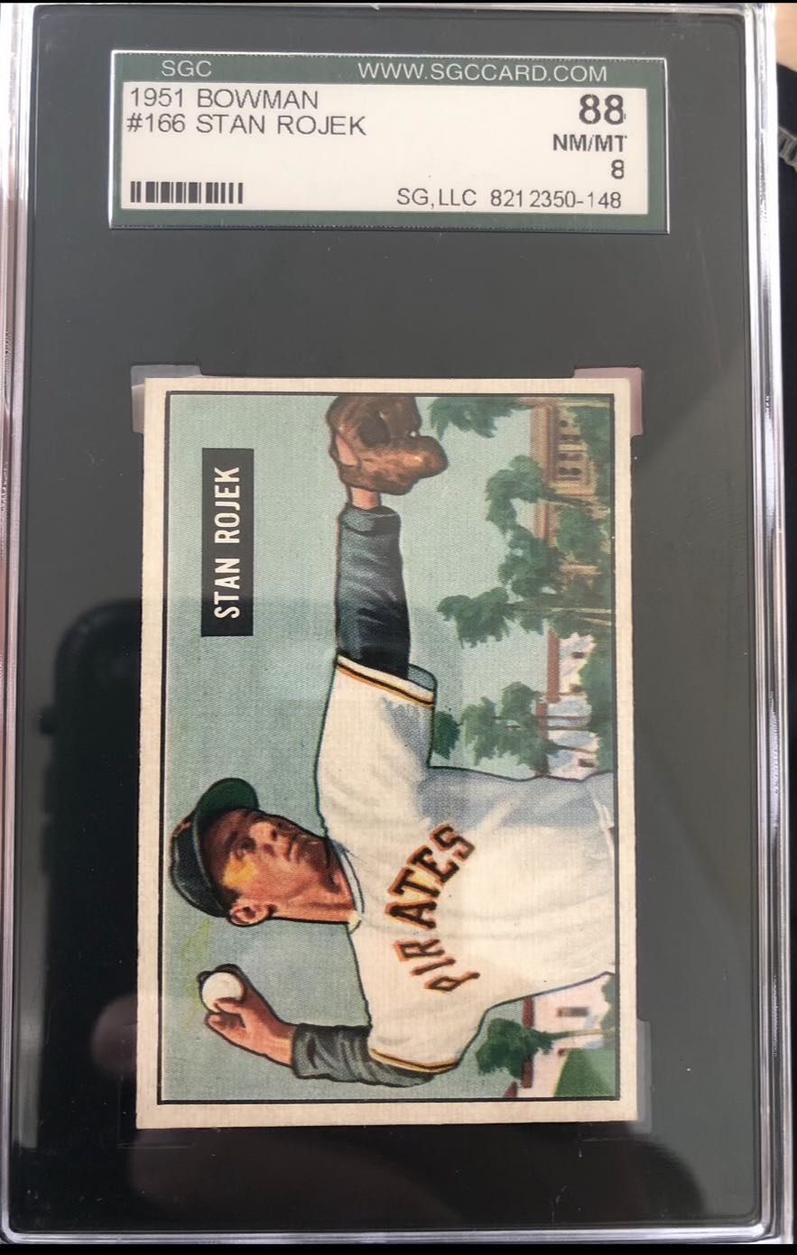 Stan Rojek  baseball card collectible - Main Image 3
