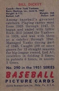 Bill Dickey  baseball card collectible - Main Image 2