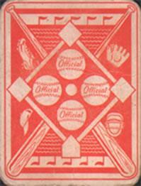 Tommy Holmes  baseball card collectible - Main Image 2