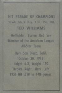 Ted Williams  baseball card collectible - Main Image 2
