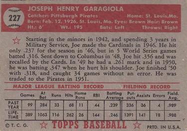 Joe Garagiola  baseball card collectible - Main Image 2