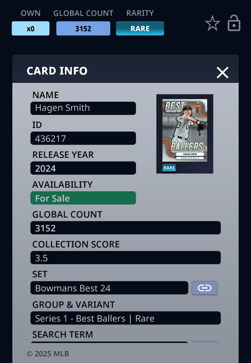 Mickey Mantle  baseball card collectible - Main Image 3