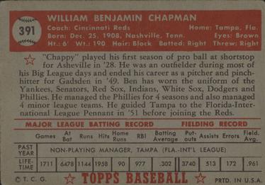 Ben Chapman  baseball card collectible - Main Image 2