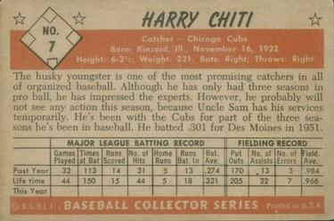 Harry Chiti  baseball card collectible - Main Image 2