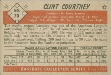 Clint Courtney  baseball card collectible - Main Image 2