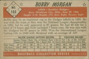 Bobby Morgan  baseball card collectible - Main Image 2