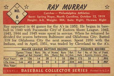 Ray Murray  baseball card collectible - Main Image 2