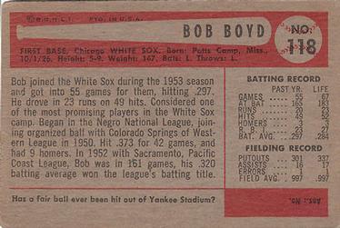 Bob Boyd  baseball card collectible - Main Image 2