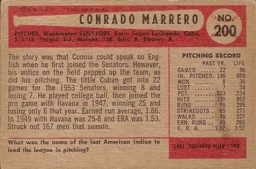 Connie Marrero  baseball card collectible - Main Image 2