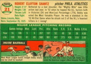 Bobby Shantz  baseball card collectible - Main Image 2