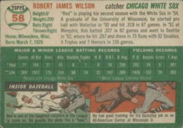 Bob Wilson  baseball card collectible - Main Image 2