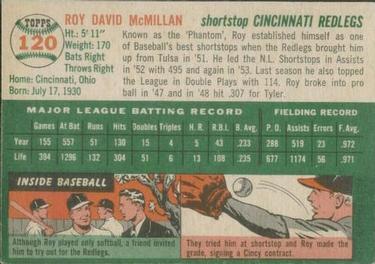 Roy McMillan  baseball card collectible - Main Image 2