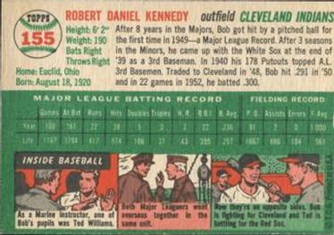 Bob Kennedy  baseball card collectible - Main Image 2