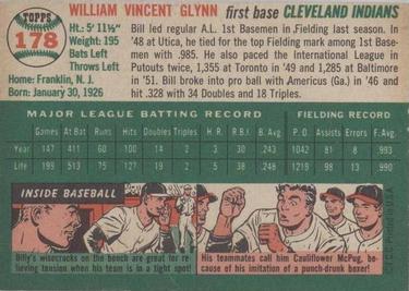 Bill Glynn  baseball card collectible - Main Image 2