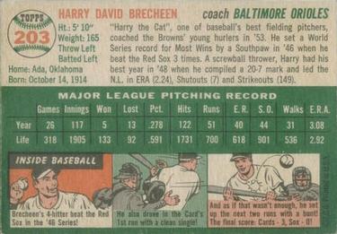Harry Brecheen  baseball card collectible - Main Image 2