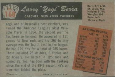 Yogi Berra  baseball card collectible - Main Image 2