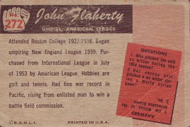 John Flaherty  baseball card collectible - Main Image 2