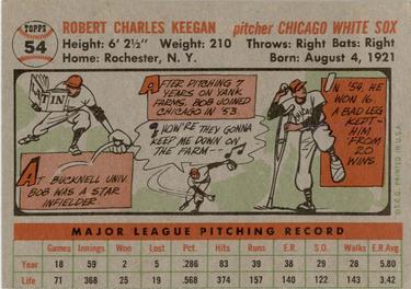 Bob Keegan  baseball card collectible - Main Image 2