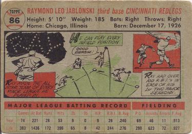 Ray Jablonski  baseball card collectible - Main Image 2