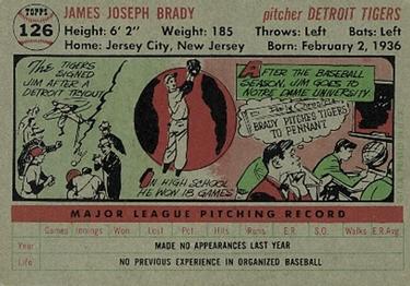 Jim Brady  baseball card collectible - Main Image 2