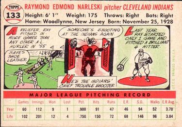 Ray Narleski  baseball card collectible - Main Image 2