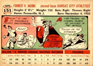 Spook Jacobs  baseball card collectible - Main Image 2