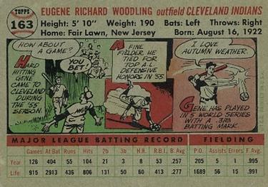 Gene Woodling  baseball card collectible - Main Image 2