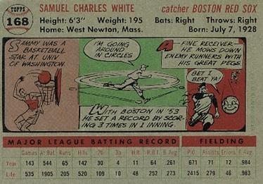 Sammy White  baseball card collectible - Main Image 2