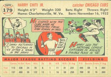 Harry Chiti  baseball card collectible - Main Image 2