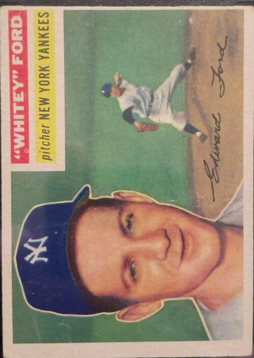 Whitey Ford  baseball card collectible - Main Image 3