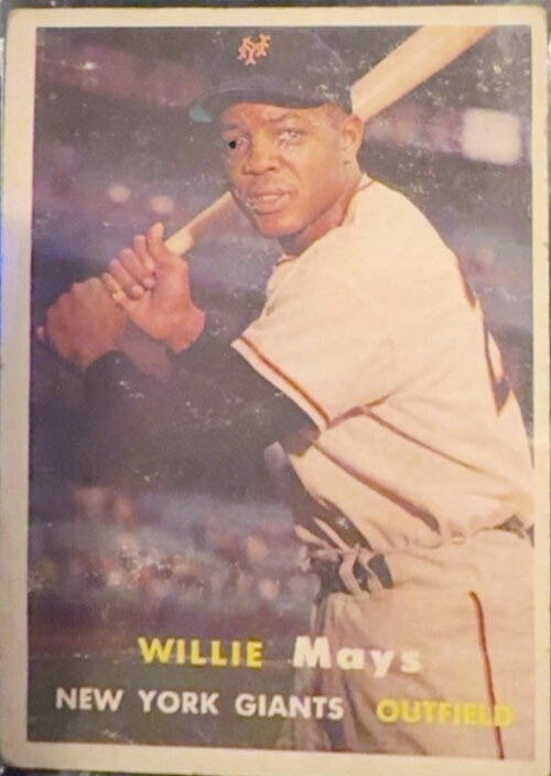 Willie Mays  baseball card collectible - Main Image 3
