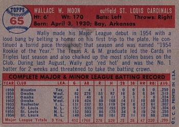 Wally Moon  baseball card collectible - Main Image 2