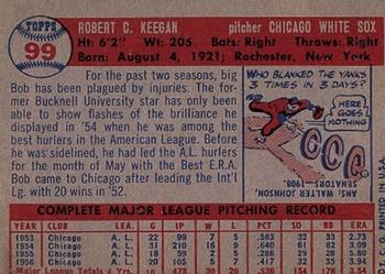 Bob Keegan  baseball card collectible - Main Image 2