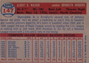Al Walker  baseball card collectible - Main Image 2