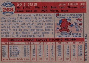 Jackie Collum  baseball card collectible - Main Image 2