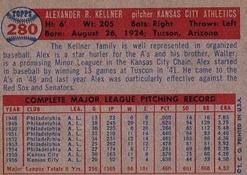 Alex Kellner  baseball card collectible - Main Image 2
