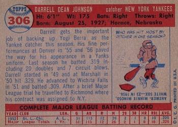Darrell Johnson  baseball card collectible - Main Image 2