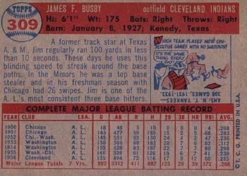 Jim Busby  baseball card collectible - Main Image 2
