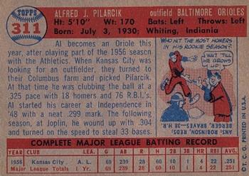 Al Pilarcik  baseball card collectible - Main Image 2