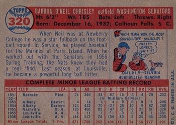 Neil Chrisley  baseball card collectible - Main Image 2