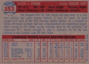 Cal Neeman  baseball card collectible - Main Image 2